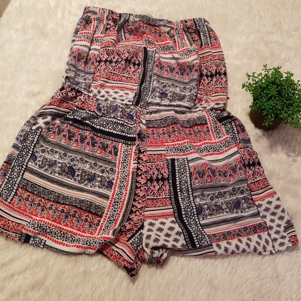 Three Hearts Sleeveless Romper